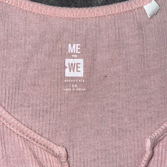 Pink V-Neck Tank - Picture 2 of 3